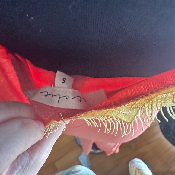 Lace trim mini dress - Picture 5 of 5